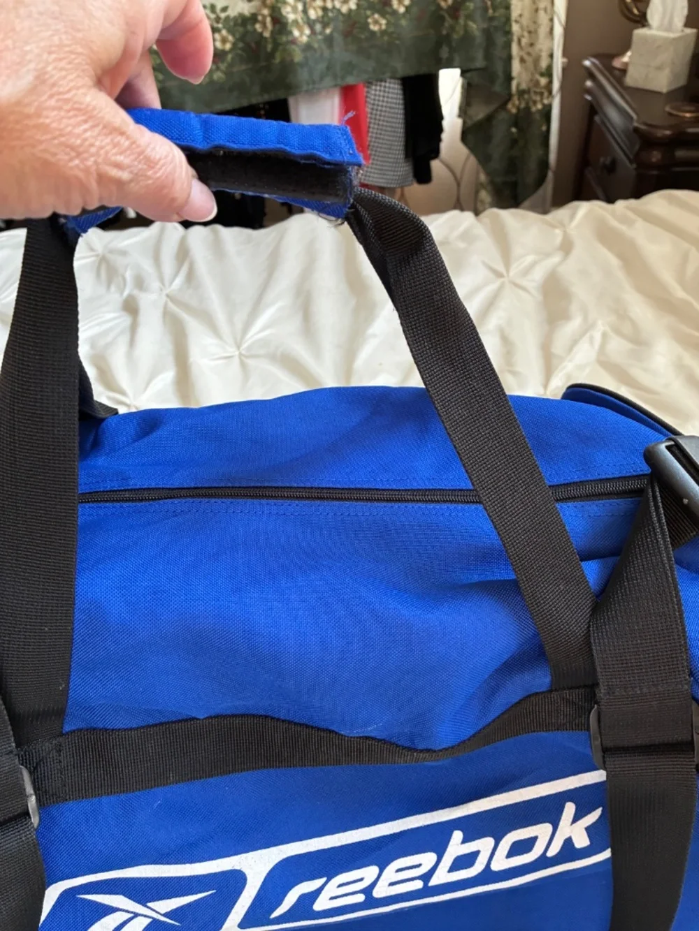 Reebok Blue/Black Sport Duffle Bag